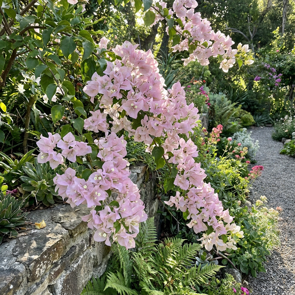 Semillas de buganvilla rosa claro para plantar - Cultiva hermosas buganvillas suaves