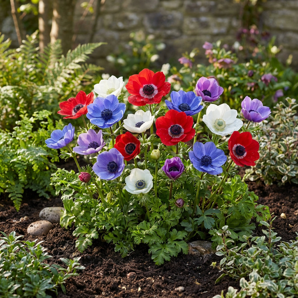 Mixed Colour Anemone Seeds for Planting - Beautiful Flower Display