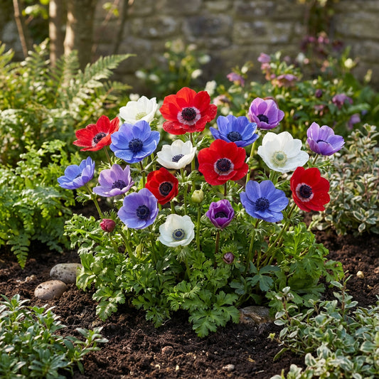 Mixed Colour Anemone Seeds for Planting - Beautiful Flower Display