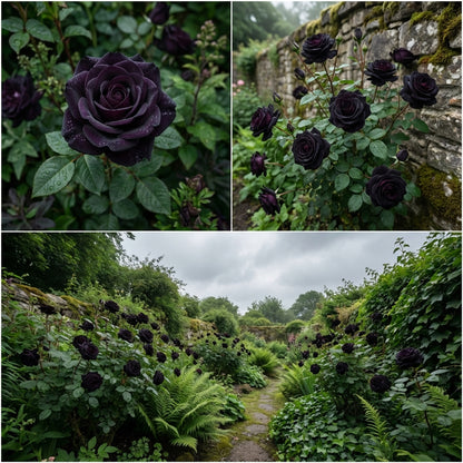 rare rose seeds add-exotic-charm-with-rare-rose-flower-seeds-for-planting-black-ideal-for-colorful-and-striking-environments-100-pcs – Pure Asia Seeds