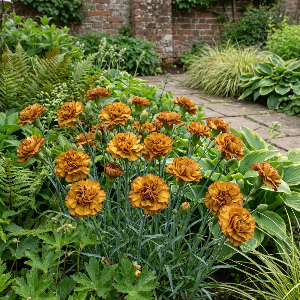 Exotic Dark Yellow Carnation Seeds for Colorful Planting