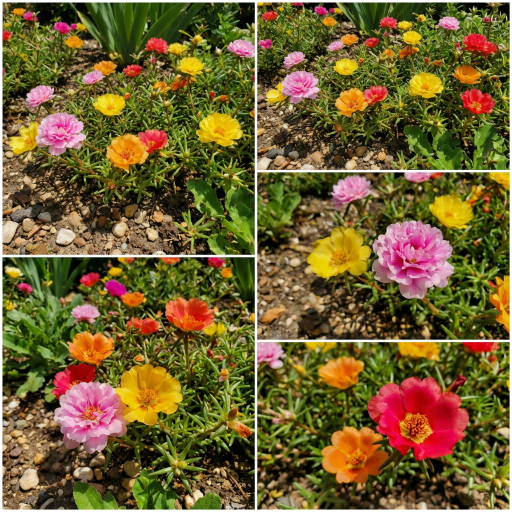 Mixed Portulaca Rose Flower Seeds for Planting