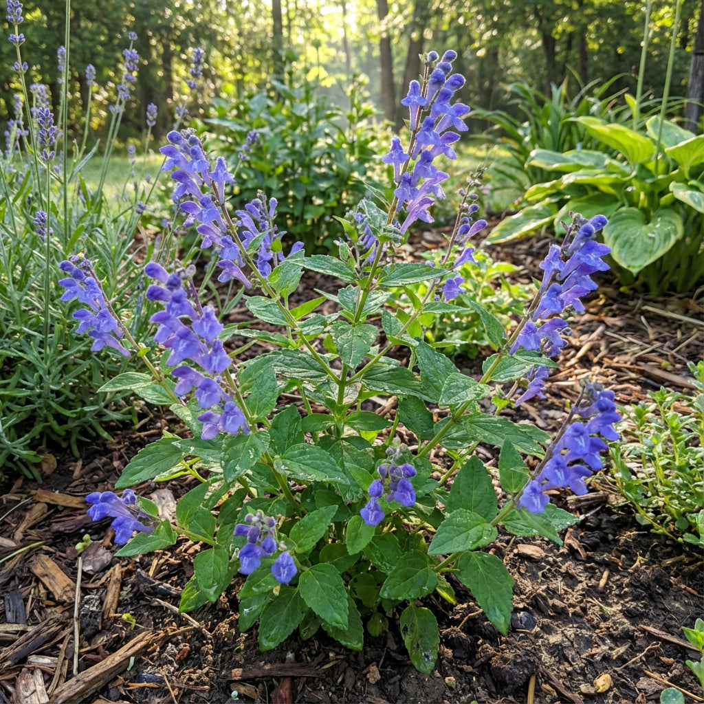 Blue Skullcap Flower Seeds for Planting