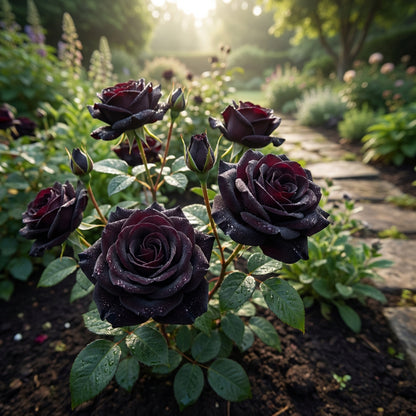 Premium Black Rose Seeds for Planting - Add Stunning Dark Roses to Your Landscape