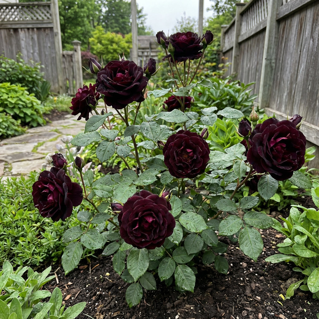 Premium Black Rose Seeds for Planting - Add Stunning Dark Roses to Your Landscape