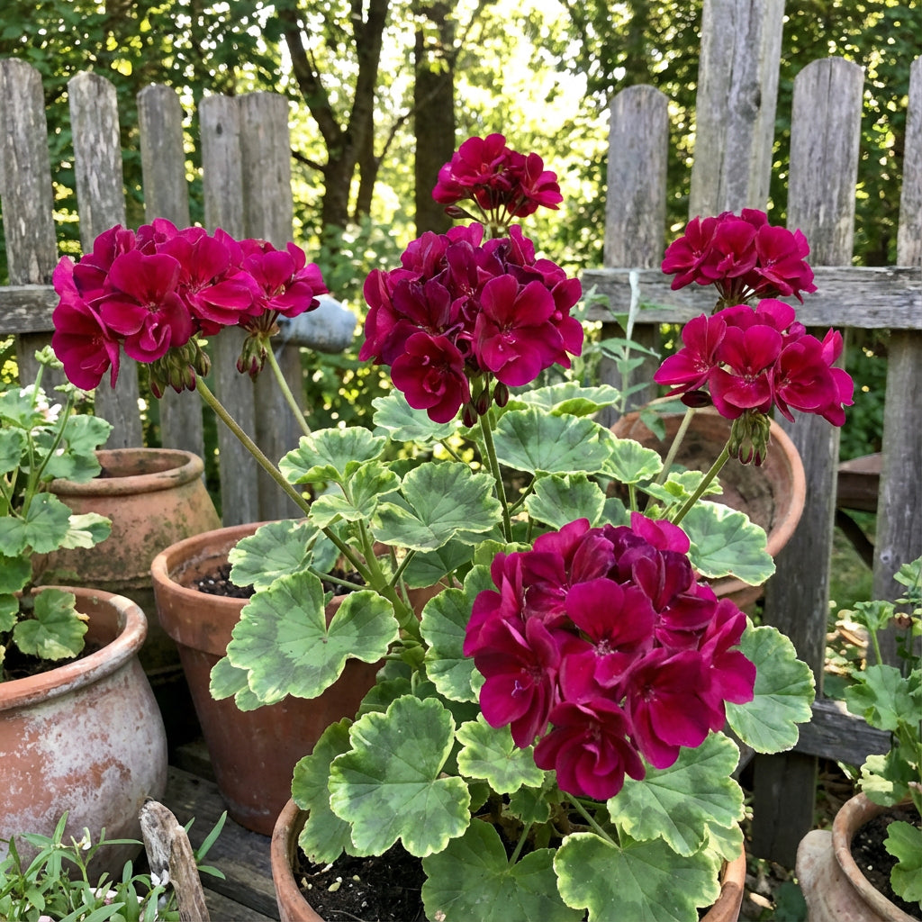 Dark Pink Geranium Flower Seeds for Planting
