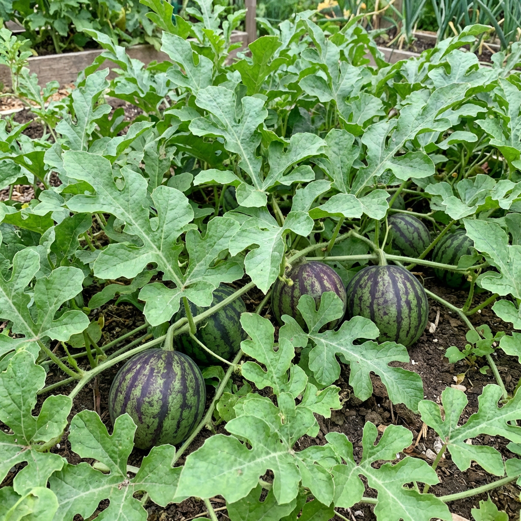 Green Purple Watermelon Seeds (Citrullus lanatus) – Heirloom Fruit Variety for Home Garden Planting