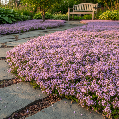 Creeping Thyme Seed Mix for Planting – Hardy Flowering Ground Cover