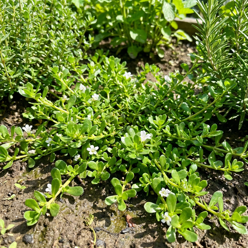 ブラーミ（バコパ・モニエリ）種子 – 伝統種 非遺伝子組換え 薬草植物 家庭菜園用