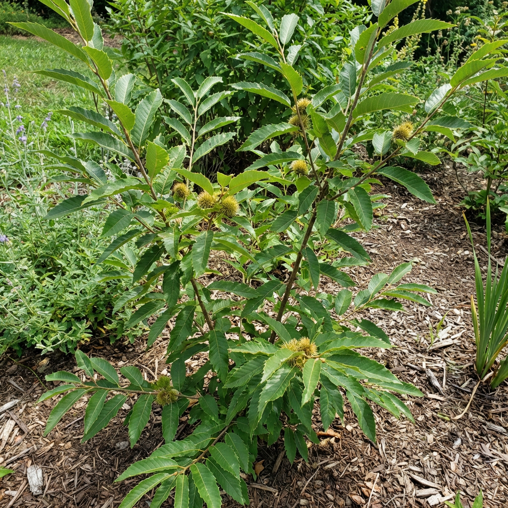 Chinquapin-Kastanienbaum-Samen zum Pflanzen – Erbstück, Nicht-GVO, Hochkeimfähige Gartensamen