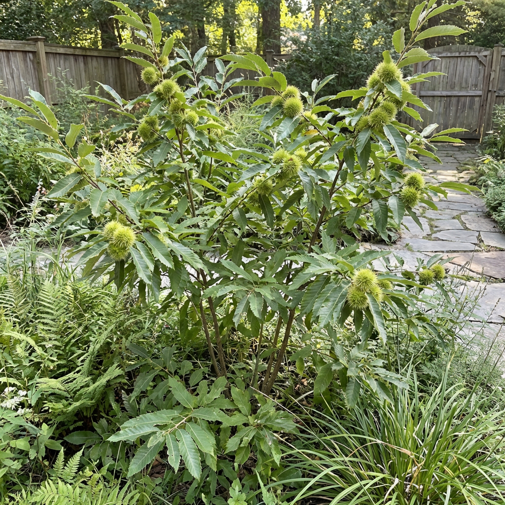 Chinquapin-Kastanienbaum-Samen zum Pflanzen – Erbstück, Nicht-GVO, Hochkeimfähige Gartensamen