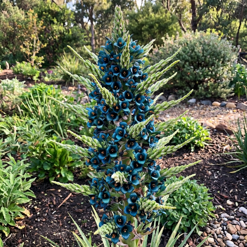 Violet Sapphire Tower Plant Seeds - Elegant and Exotic Flowering Seeds for Lush Garden Planting