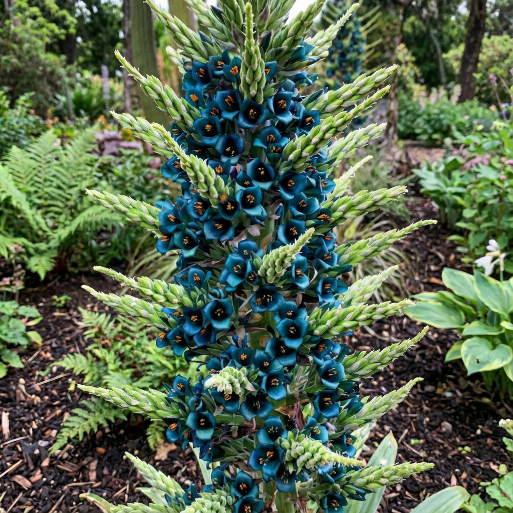 Sapphire Tower Seeds – Violet Variety for Exotic Garden Planting – Pure  Asia Seeds