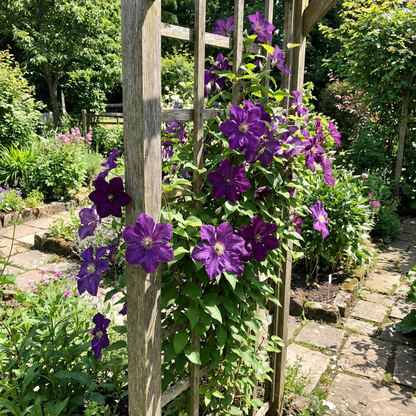Clematis Flower Seeds for Planting - Climbing Beauty