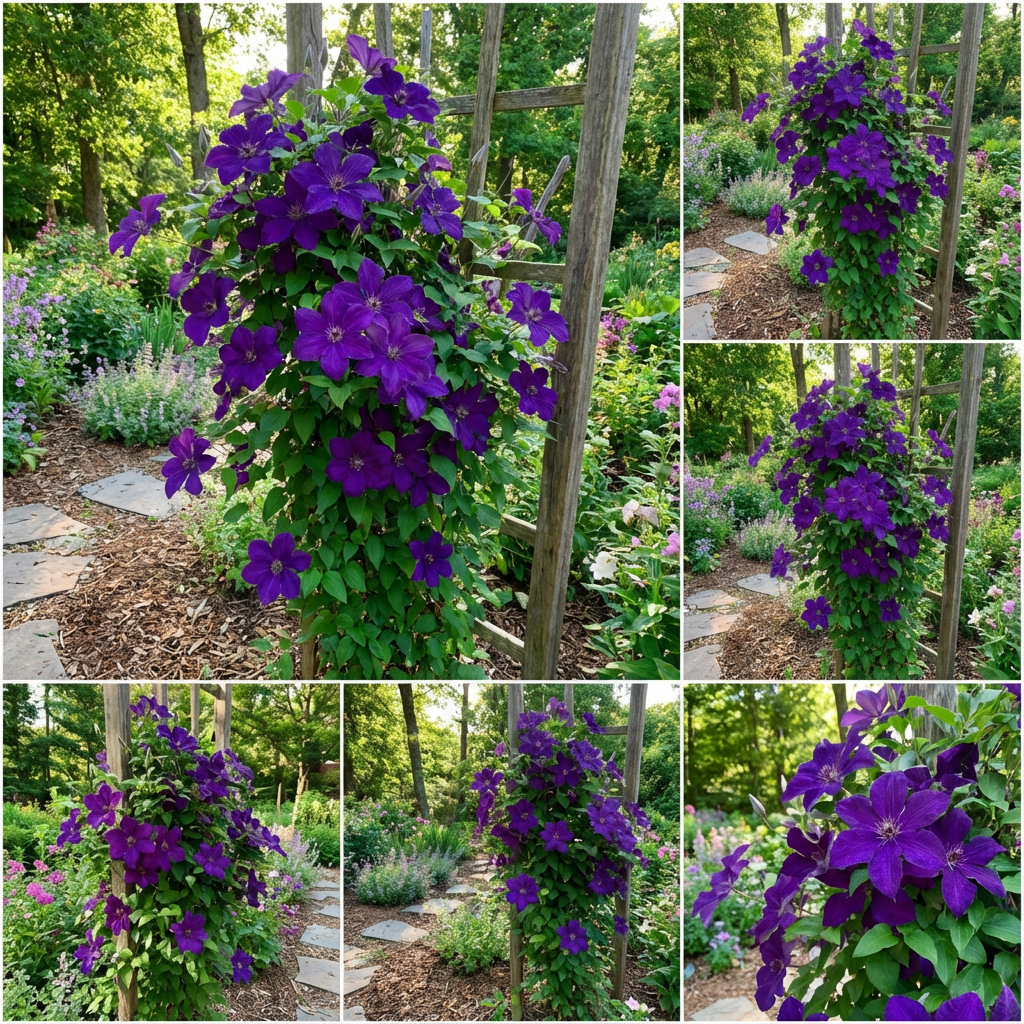 Elegant Clematis Flower Seeds for Planting Beautiful Vines