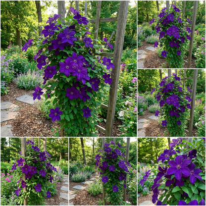 Elegant Clematis Flower Seeds for Planting Beautiful Vines