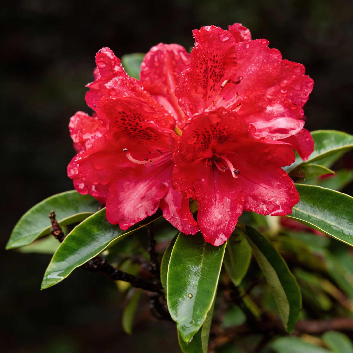 Red Rhododendron Seeds for Planting - Perennial Blooms