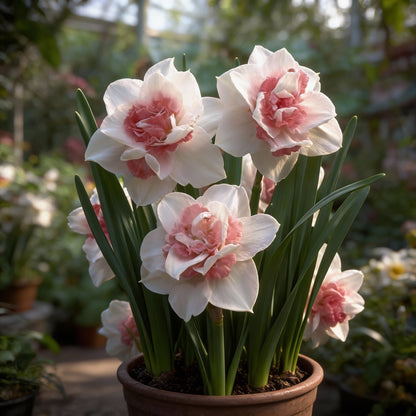 Narcissus Flower Seeds for Planting - White Pink Varieties for Stunning Gardens