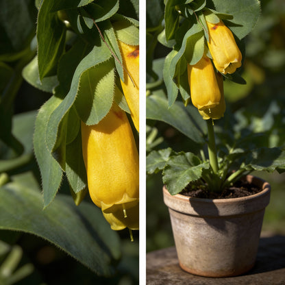 Yellow Cerinthe Flower Seeds for Easy Spring Planting