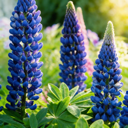Blue Lupine Seeds for Planting  Vibrant Flowering Plants