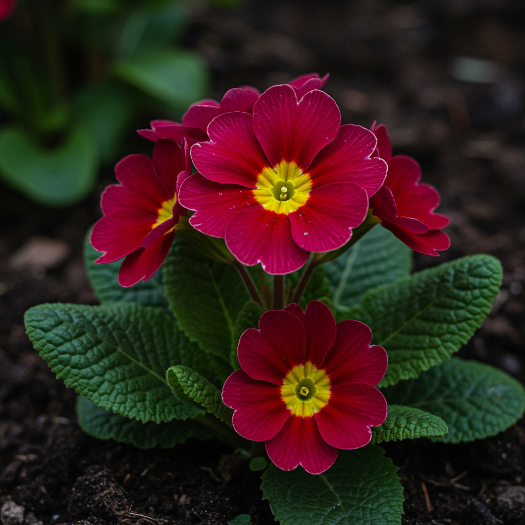 Red Purple Primrose Flower Seeds for Planting  Seeds for Vibrant Garden Blooms, Perfect for Adding Colorful Charm