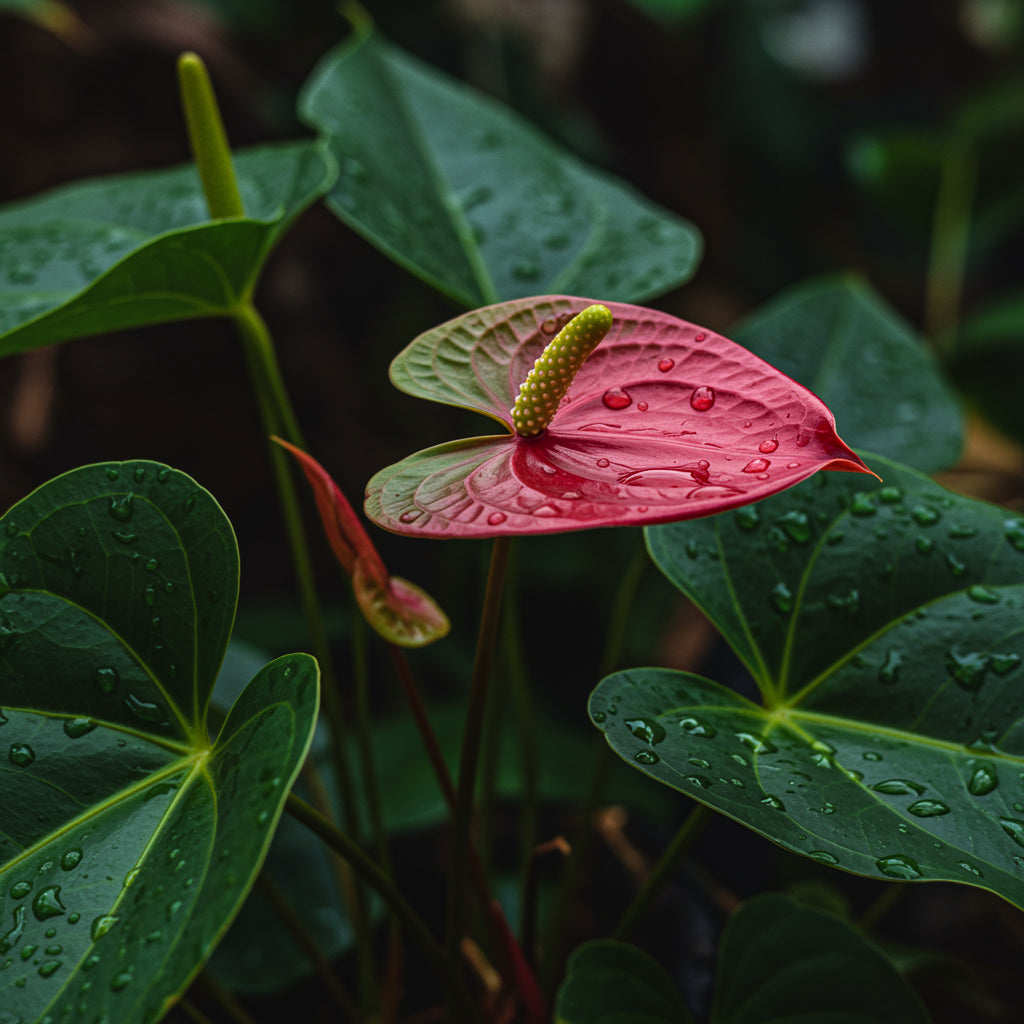 Anthurium Andraeanu Cream Seeds: Perfect for Lush Indoor Gardens and Tropical Displays