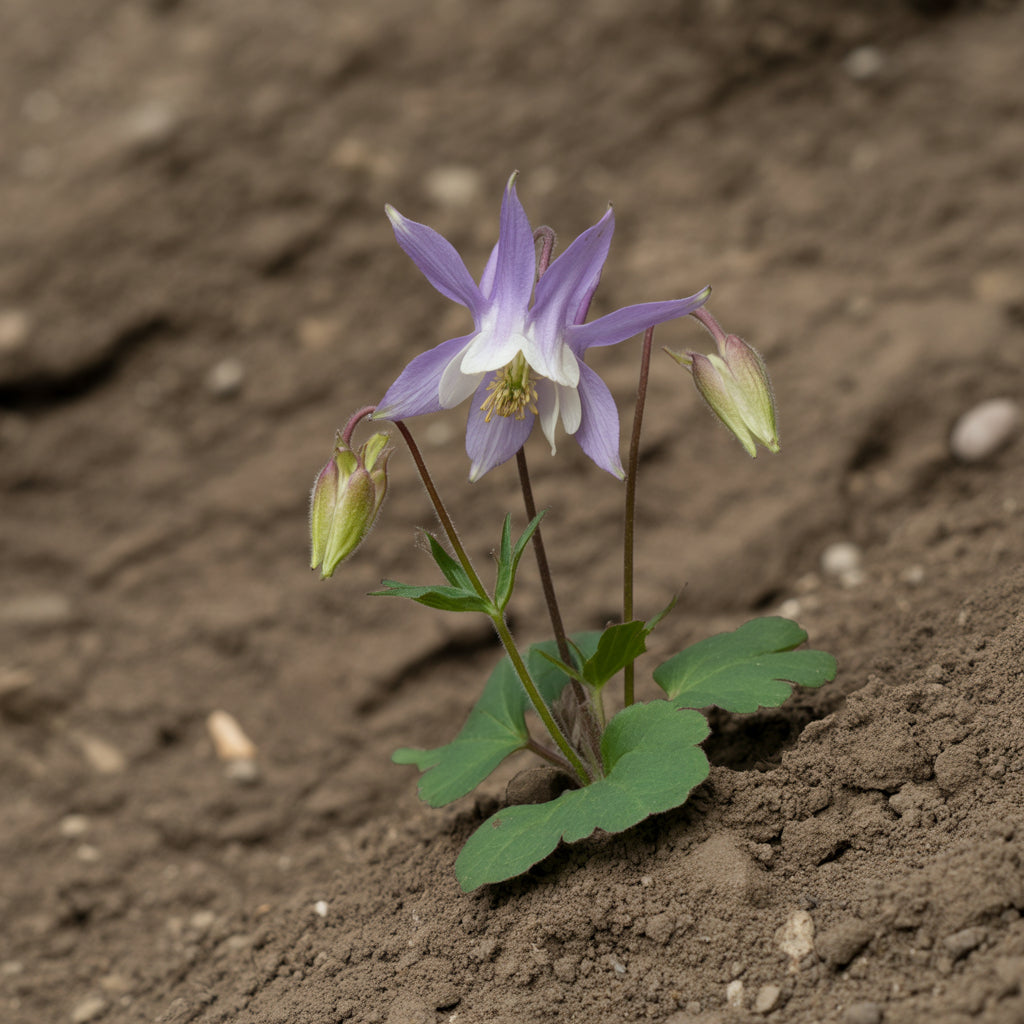 Planting White Violet Aquilegia Flower Seeds for Gorgeous Garden Blooms