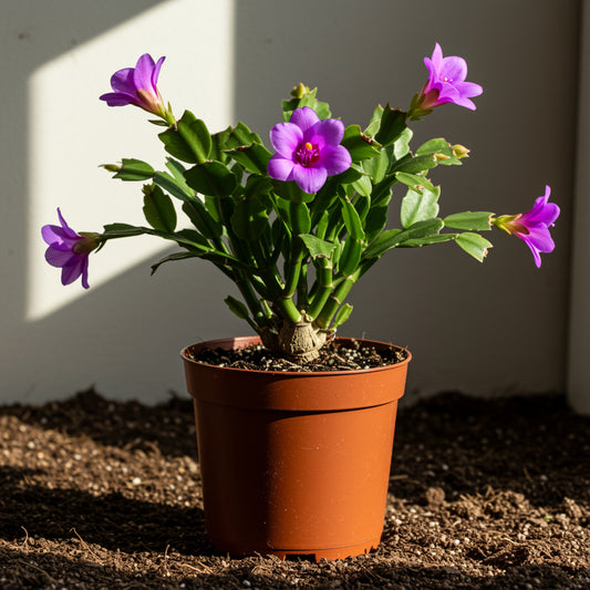 Violet Schlumbergera Seeds for Easy Planting