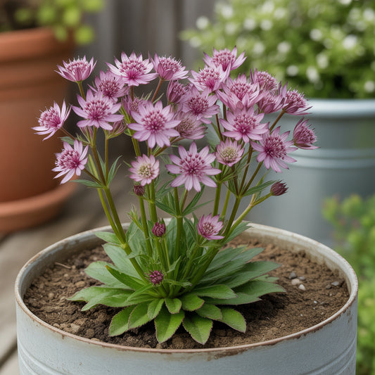 Purple Astrantia Flower Seeds for Planting  Perennial Variety