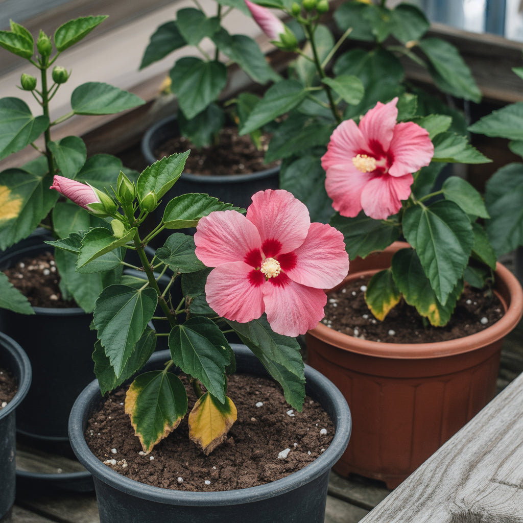 Pink Hibiscus Syriacus Seeds for Garden Planting  Grow Beautiful Flowering Plants with These Easy-to-Plant Seeds