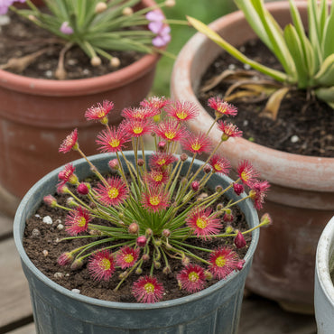 Red Drosera Seeds for Planting  Exotic Carnivorous Flower