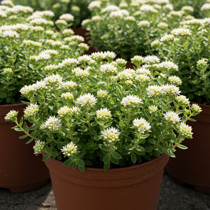 White Sedum Acre Plant Seeds for Stunning Garden Enhancements and Beauty Seed