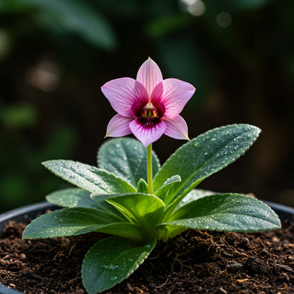 Pink Bell Orchid Flower Seeds for Planting