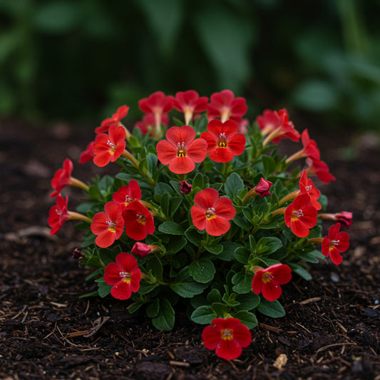 Mini Matthiola Incana Flower Seeds - Planting Red for Lush Greenery