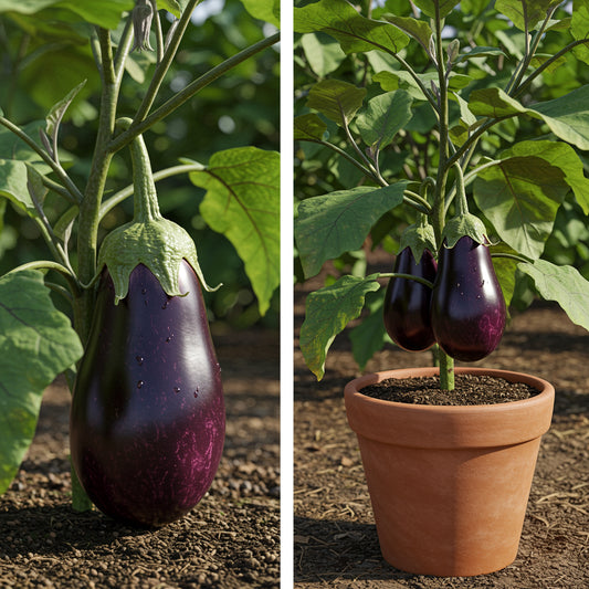 Eggplant Sweet Fruit Seeds for Planting - Add Exotic Charm to Your Garden