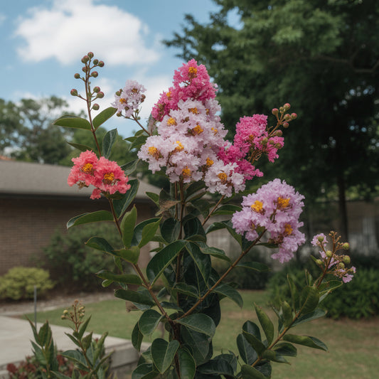Crape Myrtle Multi Colour Seeds for Planting - Vibrant Garden Blooms