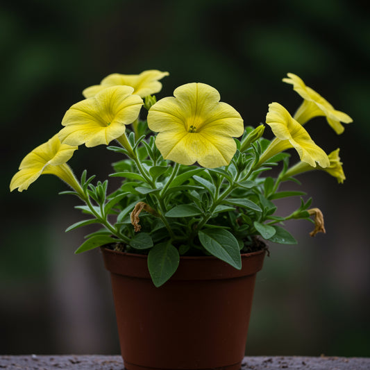 Yellow Petunia Seeds for Planting - Brighten Your Garden with Cheerful Blooms!