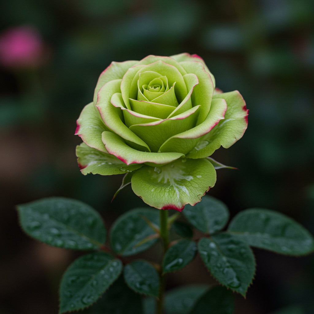 Rose Flower with Red Edge Seeds for Planting - Vibrant Floral Seeds for Your Garden