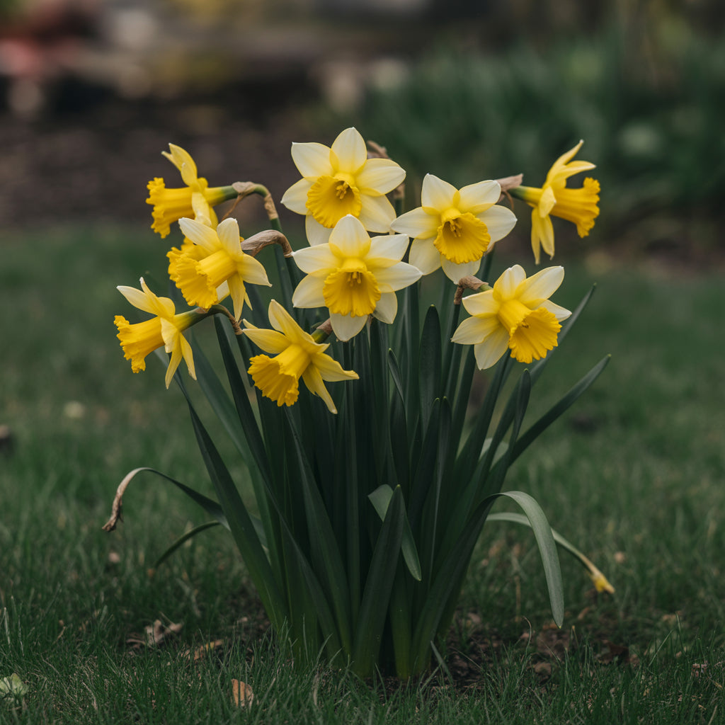 Yellow Red Daffodil Seeds for Planting  Bright Perennial Flowers