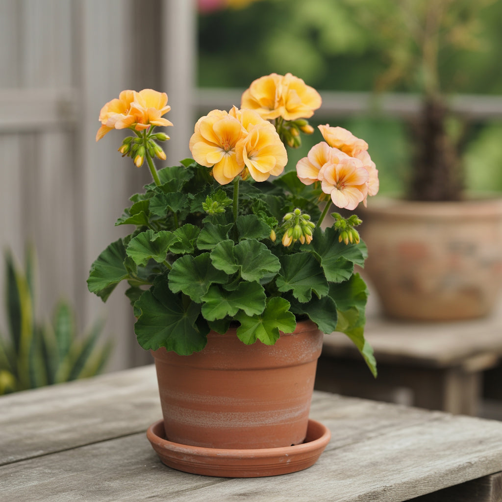 Yellow Geranium Seeds for Vibrant Garden Planting