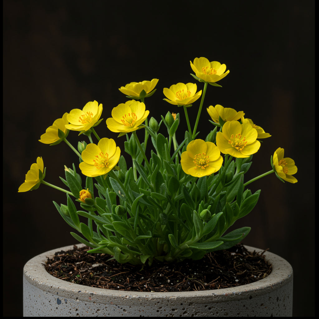 Yellow Delospermanubigenum Flower Seeds Planting