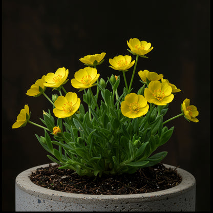 Yellow Delospermanubigenum Flower Seeds Planting