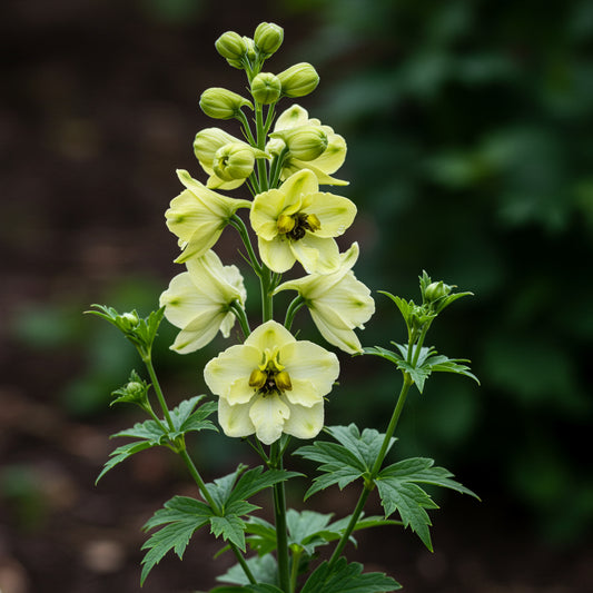 Yellow Delphinium Flower Seeds for Planting | Vibrant Perennial Blooms