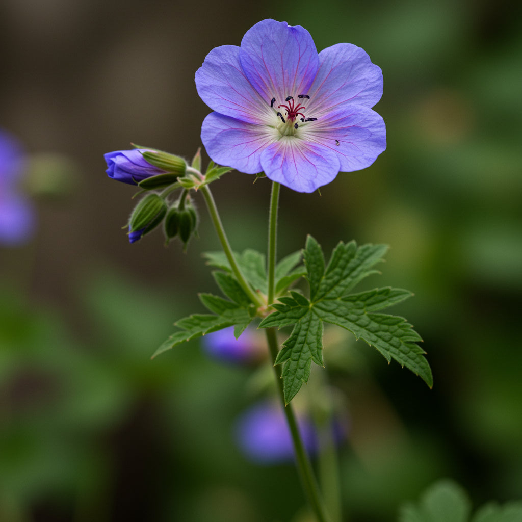 Blue Geranium Seeds for Planting - Beautiful Perennial Blooms
