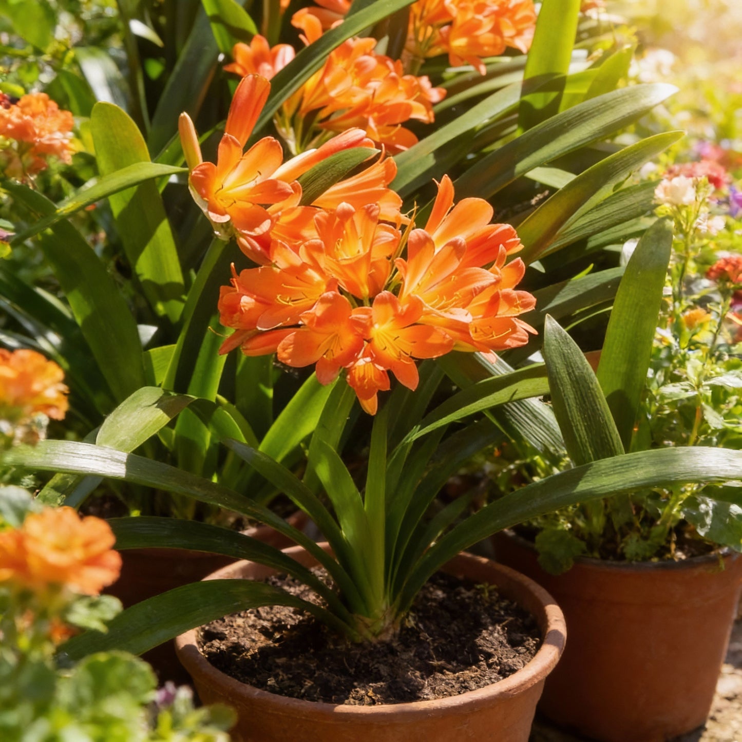 Orange Miniata Flower Seeds for Planting - Perennial Bloomers