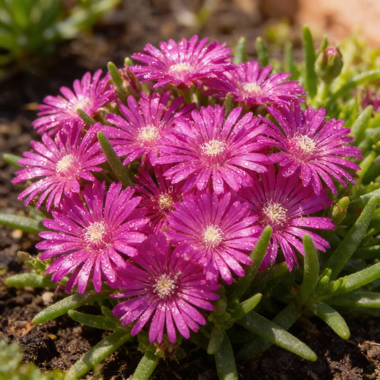 Violet Delosperma Flower Seeds for Easy Planting
