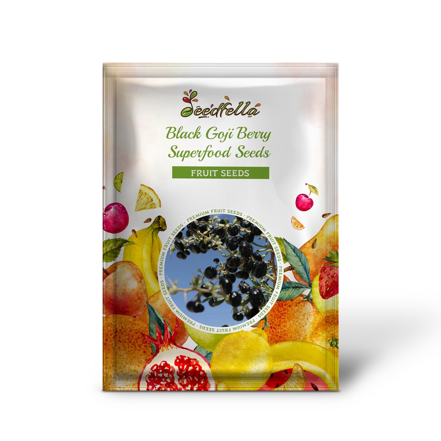 Black Goji Berry Superfood Seeds for Planting | Nutrient-Rich Fruit Seeds