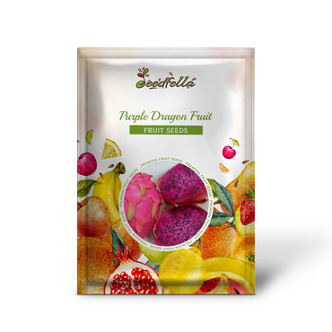 Purple Dragon Fruit (Pitaya / Pitahaya / Strawberry Pear) Hylocereus Undatus Cactus Seeds