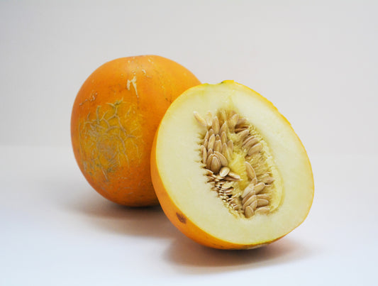 Kolkhoznitsa Melon Cucumis Melo Russian Fruit Seeds heirloom non-gmo organic garden seeds