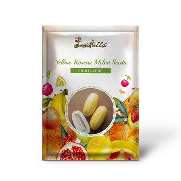 Yellow Korean Melon Seeds Planting Pack